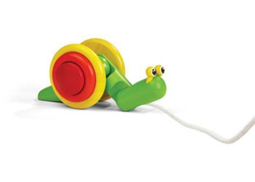 PlanToys - Pull-Along Snail