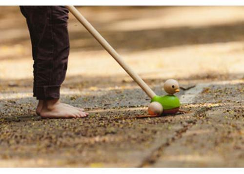 PlanToys - Push Along Duck