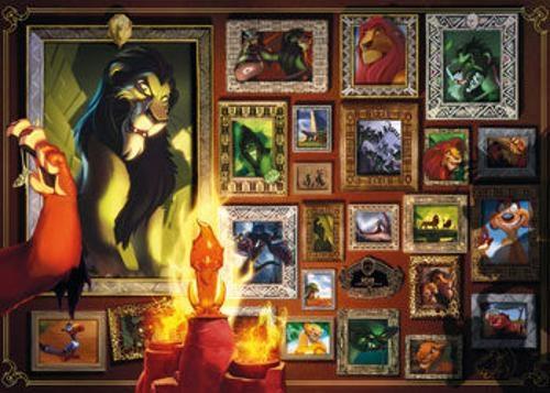 Ravensburger - Disney Villainous Scar Puzzle 1000 Pieces