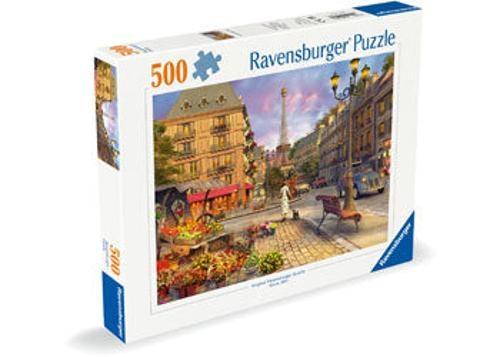 Ravensburger - An Evening Walk Paris Puzzle 500 Pieces