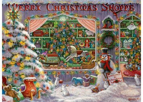 Ravensburger - The Christmas Shop Puzzle 500 Pieces