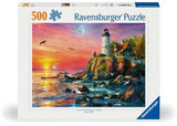 Ravensburger - Lighthouse at Sunset Puzzle 500 Pieces
