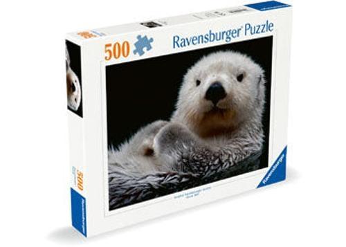 Ravensburger - Adorable Little Otter Puzzle 500 Pieces