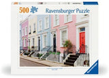 Ravensburger - Colourful London Townhouses Puzzle 500 Pieces