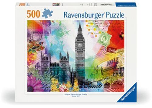Ravensburger - London Postcard Puzzle 500 Pieces
