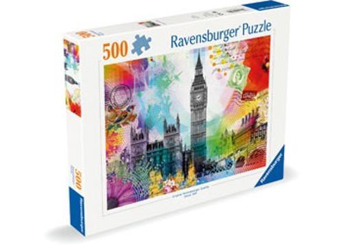 Ravensburger - London Postcard Puzzle 500 Pieces