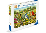 Ravensburger - Birds in the Meadow Puzzle 500 Pieces