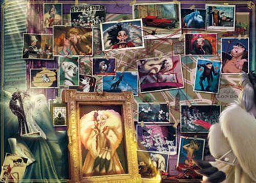 Ravensburger - Disney Villainous Cruella Deville 1000 pieces