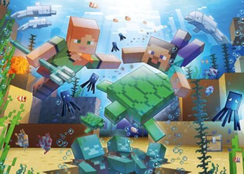 Ravensburger - Minecraft Mosaic Puzzle 1000 Pieces