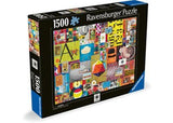 Ravensburger - Eames House of Cards Puzzle 1500 Pieces