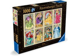 Ravensburger - Disney Art Nouveau Princesses Puzzle 1000 Pieces