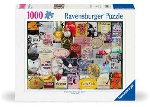 Ravensburger - Wine Labels Puzzle 1000 Pieces