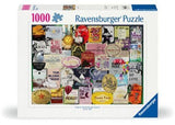 Ravensburger - Wine Labels Puzzle 1000 Pieces
