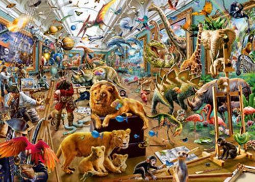 Ravensburger - Chaos in the Gallery Puzzle 1000 Pieces