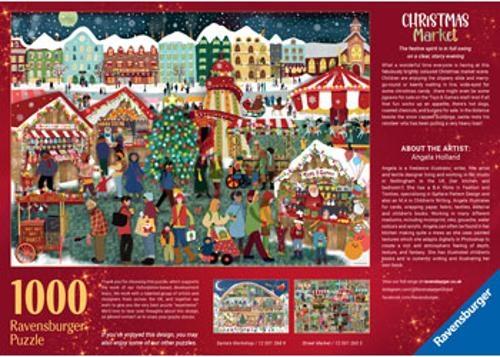 Ravensburger - Christmas Market Puzzle 1000 Pieces