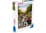 Ravensburger - Bicycle and Flowers in Amsterdam 1000 Pieces