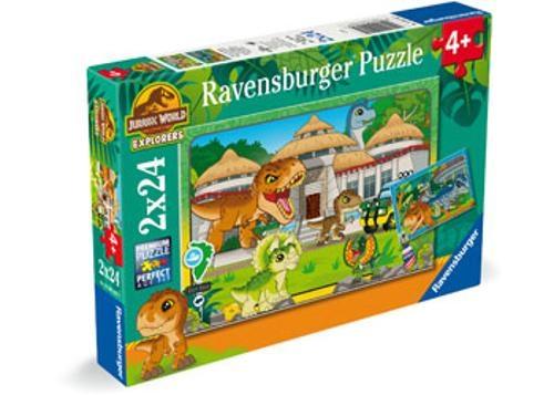 Ravensburger - Jurassic World Livin' the Wild Life! 2x24 Pieces