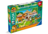 Ravensburger - Jurassic World Livin' the Wild Life! 2x24 Pieces