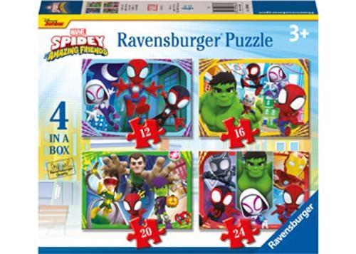 Ravensburger - Spiderman It's Spidey Time! Puzzle 12/16/20/24 Pieces