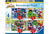 Ravensburger - Spiderman It's Spidey Time! Puzzle 12/16/20/24 Pieces