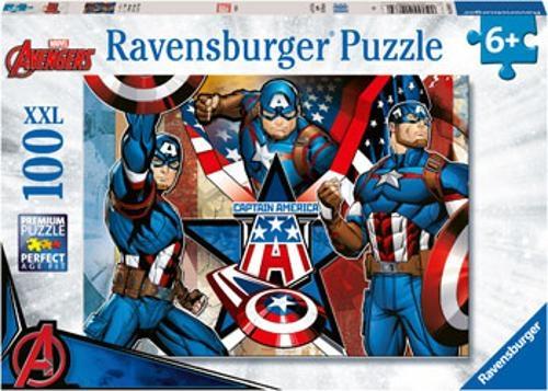 Ravensburger - Marvel The First Avenger Puzzle 100 Pieces