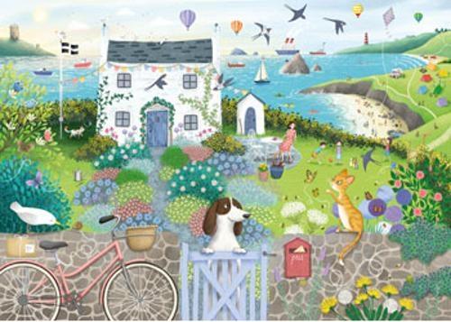 Ravensburger - Coastal Cottage Puzzle 1000 Pieces