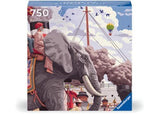 Ravensburger - Art&Soul: Around the World in 80 Days 750 Piece