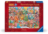 Ravensburger - Christmas Cookie Village Puzzle 1000 Pieces