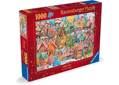 Ravensburger - Christmas Cookie Village Puzzle 1000 Pieces