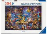 Ravensburger - Dragon's Library Puzzle 3000 Pieces