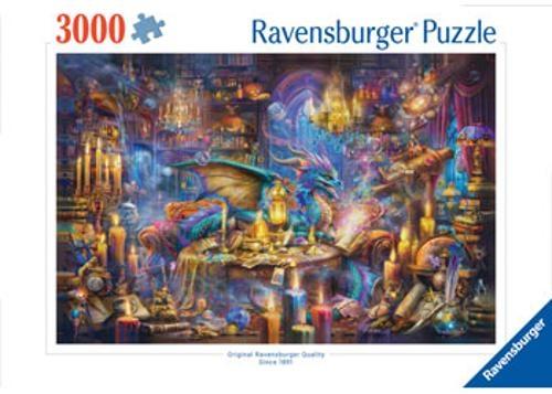 Ravensburger - Dragon's Library Puzzle 3000 Pieces