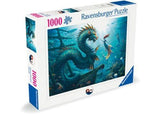 Ravensburger - Dragon Mermaid and Turtles Puzzle 1000 Pieces