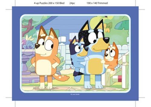 Ravensburger - Bluey Let's Do This 12/16/20/24 Pieces