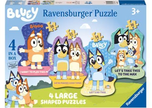 Ravensburger - Bluey Lets Do This Shaped 12/16/20/24 Pieces