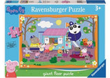 Ravensburger - Peppa Pig Clubhouse Giant Floor Puzzle 24 Piece