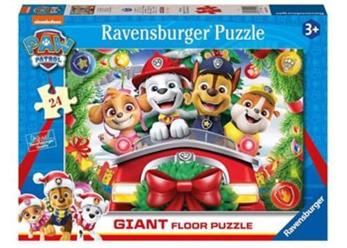 Ravensburger - Paw Patrol Christmas Giant Floor Puzzle 24 Pieces