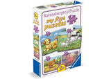 Ravensburger - Animal Families My First Puzzle 2/4/6/8 Pieces