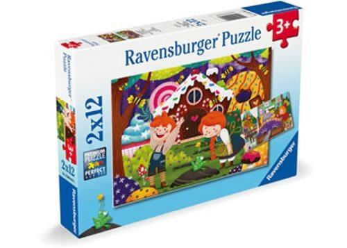 Ravensburger - Fairy Tales Puzzle 2x12 Pieces