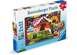 Ravensburger - Fairy Tales Puzzle 2x12 Pieces