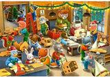 Ravensburger - Christmas Toy Factory Puzzle 2x24 Pieces