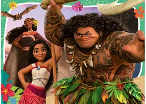 Ravensburger - Disney Moana 2 Bumper Pack Puzzle 4x100 Pieces