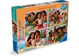 Ravensburger - Disney Moana 2 Bumper Pack Puzzle 4x100 Pieces