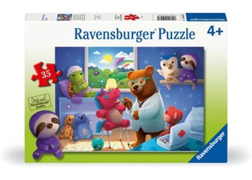 Ravensburger - Stuffed Animal Hoapital Puzzle 35 Pieces