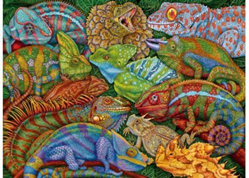 Ravensburger - Riveting Reptiles Puzzle 300 Pieces