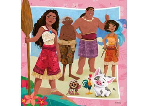 Ravensburger - Disney Moana Off to New Adventures 3x49 Pieces