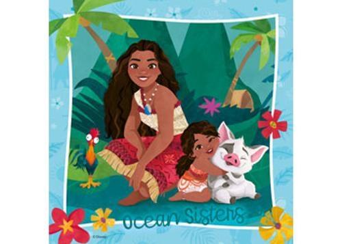 Ravensburger - Disney Moana Off to New Adventures 3x49 Pieces