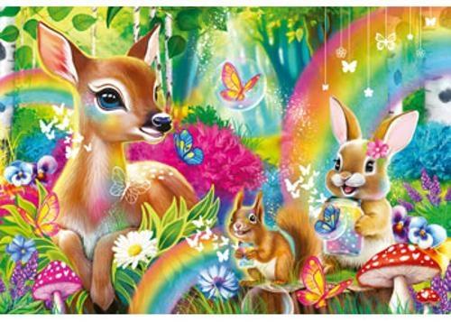 Ravensburger - Loving Woodland Friends Puzzle 2x24 Pieces