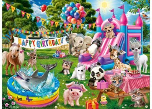 Ravensburger - Tiara Birthday Party Puzzle 100 Pieces