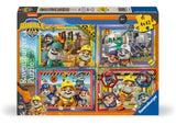 Ravensburger - Rubble & Crew Bumper Pack Puzzle 4x42 Pieces