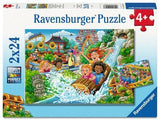 Ravensburger - Amusement Park 2x24 pieces